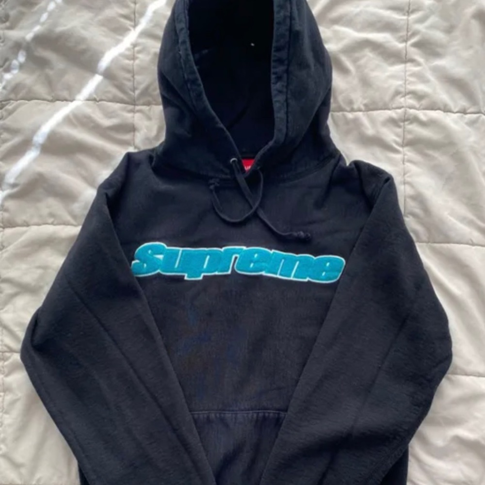 Supreme chenille hoodie
